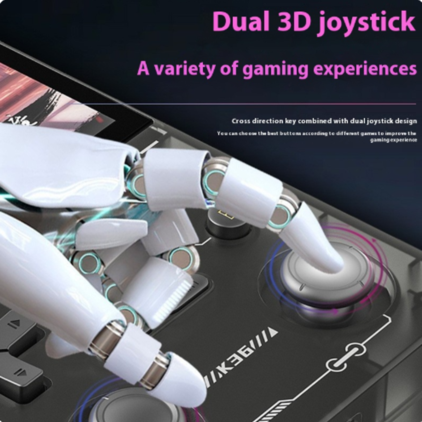 Consola Portatil con +1000 juegos clasicos