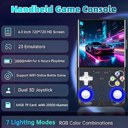 Consola Portatil con +1000 juegos clasicos